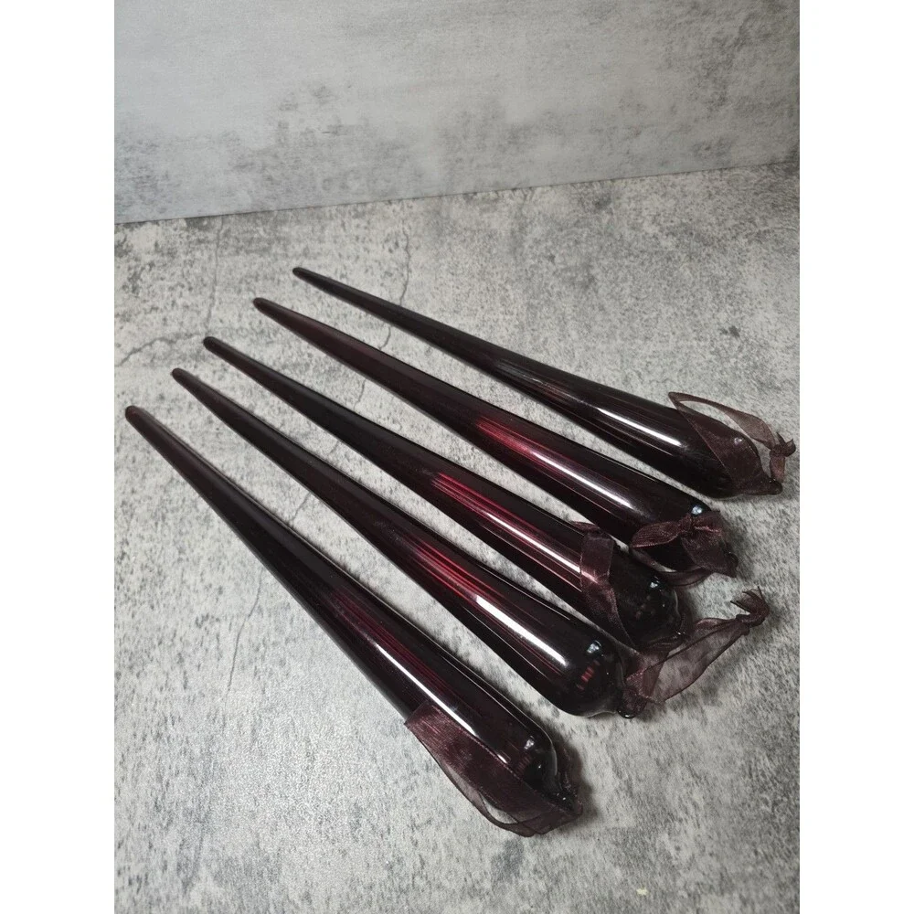 Lot of 5 Vintage Red Brown 10